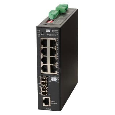 RuggedNet G Mi 2xLC 8xRJ-45 2xDC
